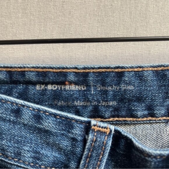 AG Aged Denim Ex boyfriend slouchy Slim Sz 24R - Picture 6 of 11